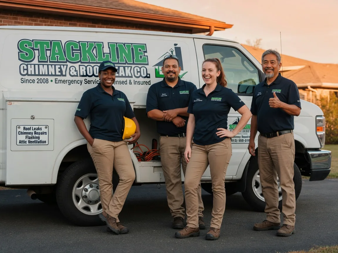 Chimney flashing repair company in Pleasant Plains, IL